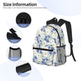 thumbnail image 5 of Vsdgher Daisies Flowers Print Unisex Large Capacity Bookbag Schoolbag Casual Daypack for High School/College/Teens/Travel/Work, 5 of 8
