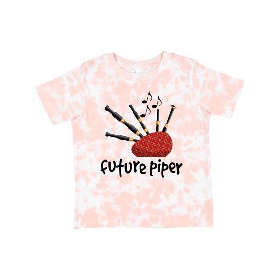 Inktastic Bagpiper Kids Future Piper Boys or Girls Toddler T-Shirt