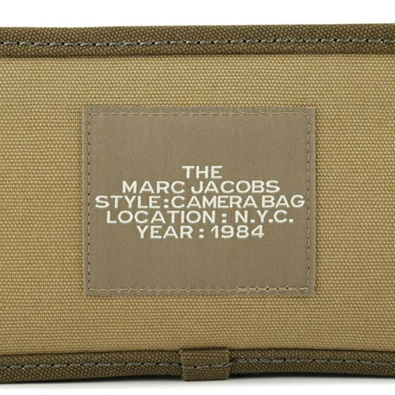 Marc Jacobs The Camera Bag Slate Green in Cotton/Leather - US