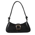 thumbnail image 1 of Bolso de mensajero de piel sintética, bolso de hombro, estampado negro, 1 of 3