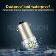 thumbnail image 6 of Ruiandsion 12V BA9S LED Bulb BA9 1895 Replacement Bulbs for Car Interior Dome Map License Plate Glove Box Lights，White (Pack of 20), 6 of 10