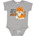 thumbnail image 3 of Inktastic Just a Wee Bit Wild Cute Tiger Cub Boys or Girls Baby Bodysuit, 3 of 5
