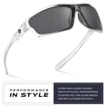 thumbnail image 2 of Gafas Deportivas Nitrogen Polarizadas Envolventes UV400 para Hombre y Mujer, 2 of 6