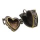 thumbnail image 4 of Medallón de recuerdo de pelo de mascota, joya conmemorativa para la pérdida del pelo de un perro o collar colgante Colgante corazón, 4 of 9