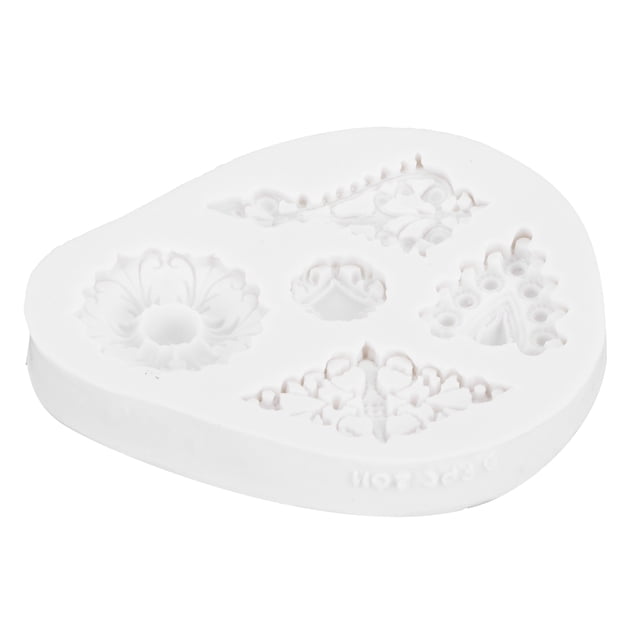 Molde para pasteles, patrón de diamantes retro, fondant, molde de silicona para bricolaje, molde para fondant, diseño fácil de usar
