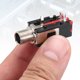 thumbnail image 4 of Uxcell 2pcs 1/4" 6.35mm Jack Estéreo, 50V 3 Pines Hembra PCB, Conectores de Audio para Auriculares y Altavoces, 4 of 6