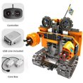 thumbnail image 4 of Kit de construcción de control remoto de vástago 3 en 1: coche rastreado/robot/tanque para regalo de niño de 6 a 12 años (392 piezas)... Namotu CZWJ-XM76, 4 of 7