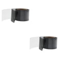thumbnail image 4 of Riwesomey Pegatinas de parche para pantalla de ventana antiinsectos, malla de fibra de vidrio impermeable, accesorio de cinta de reparación de Negro 2piezas, 4 of 6