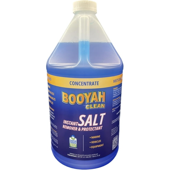 Booyah Clean, Instant Salt Remover & Protectant, Gallon Bottle, 1 Piece
