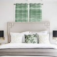 thumbnail image 3 of Sage Green Kitchen Curtains Window Panels, Vintage Modern Abstract Art Ombre Insulated Window Treatment Curtain, Grommet Curtains for Bedroom/Living Room/Bathroom, 2 Piece 52"Wx45"L, 3 of 8