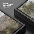 thumbnail image 5 of PixonSign Framed Wall Art Country Trees Near Mountain Valley Floral/Botanical Nature Wilderness Artwork Rustic Oil Paintings Modern Scenery Canvas Prints Colorful for Rooms - 16"x24" Black, 5 of 5