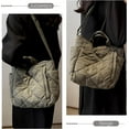 thumbnail image 6 of Kukuzhu Quilted Tote Bag for Women Puffer Hobo Handbag Lightweight Quilted Padding Shoulder Bag Nylon Padded Crossbody Bag, 6 of 6