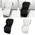 thumbnail image 2 of Toddler High Chair Seat Cover Waterproof PU Leather Nonslip Design Easy Maintenance Feeding Chair Cushion Replacement White, 2 of 4