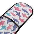 thumbnail image 2 of Dailycode Double Sided Oven Mitt with Loop Heat Resistant Kitchen Long Potholders 7" x 35" Colorful Cute Dolphin, 2 of 6