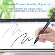 MATEPROX Microsoft Stylus Pen, Surface Pen for Microsoft Surface Pro x/8/7/6/5/4/3/Surface 3/Go 3/2/Go/Book/Laptop 1/2/Studio, Magnetic Adsorption, Palm Rejection Stylus Pen-Black