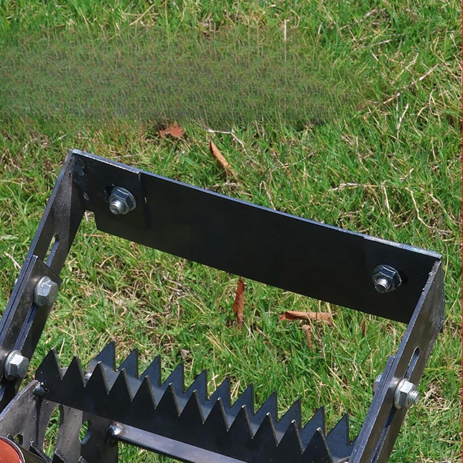 figatia s Roller Manual er Tool Labor Saving Rolling Lawn Aerator s Remover for Soil Loosening Yard Planting Lawn Work
