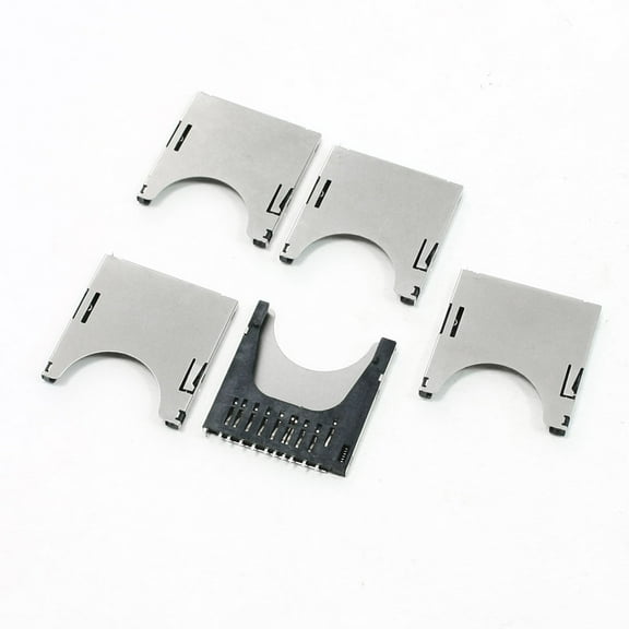 Unique Bargains 5 Pieces SD Memory Card Sockets Slots for Camera MP3