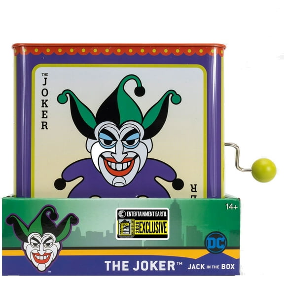 The Joker Jack in the Box Comic Con 2020 SDCC Summer Convention Exclusive Limited Edition