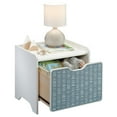 thumbnail image 4 of Sauder Pinwheel 1 Drawer Kids Nightstand in Soft White, 4 of 12
