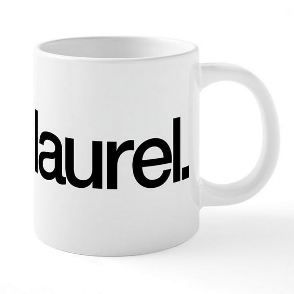 CafePress - I Hear Laurel Mugs - 20 Oz White Ceramic Mega Mug