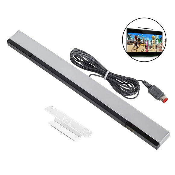 Sensor Bar for Wii, Replacement Wired Infrared Ray Sensor Bar for Wii and Wii U Console