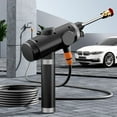 thumbnail image 1 of Fiudx Hidrolavadora Portátil de Alta Potencia de 290 Psi, Dos Boquillas (0° y 40°), Alimentación Por Encendedor, Limpieza de Coche, Hogar y Jardín, Multifuncional, Diseño Ligero, Manguera de Agua de, 1 of 6