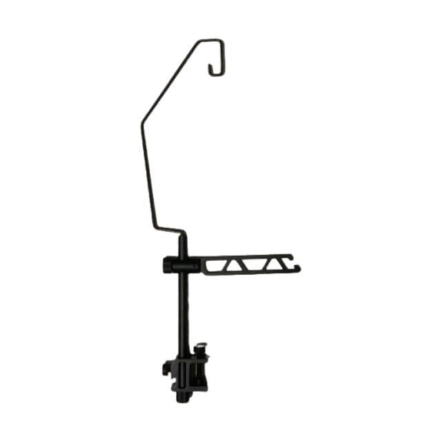 Soporte de linterna para acampada, soporte de luz de aleación de aluminio para pesca, jardín al aire libre Poste Corto 21cm