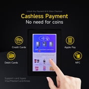 AI Smart Vending Machine 245-Capacity w/ Contactless Payment for Office/School/Gym