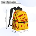 thumbnail image 4 of Mochila con estampado de tomate, ideal para portátiles, viajes, senderismo, negocios, para mujeres y hombres., 4 of 5