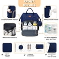 thumbnail image 3 of Mochila Bolsa para Pañales ROSEGIN 35L Impermeable Azul Marino, 3 of 8
