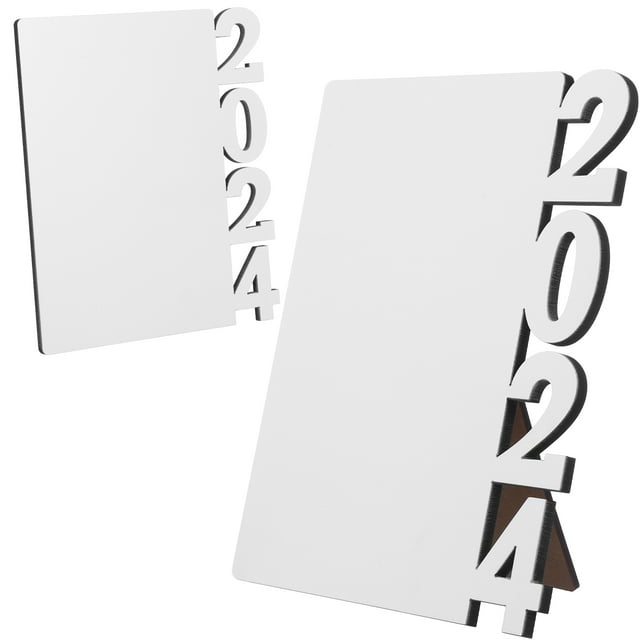 2 Pcs Graduation Picture Frames Sublimation Picture Frame Blanks Sublimation Blanks Grad Photo Frames