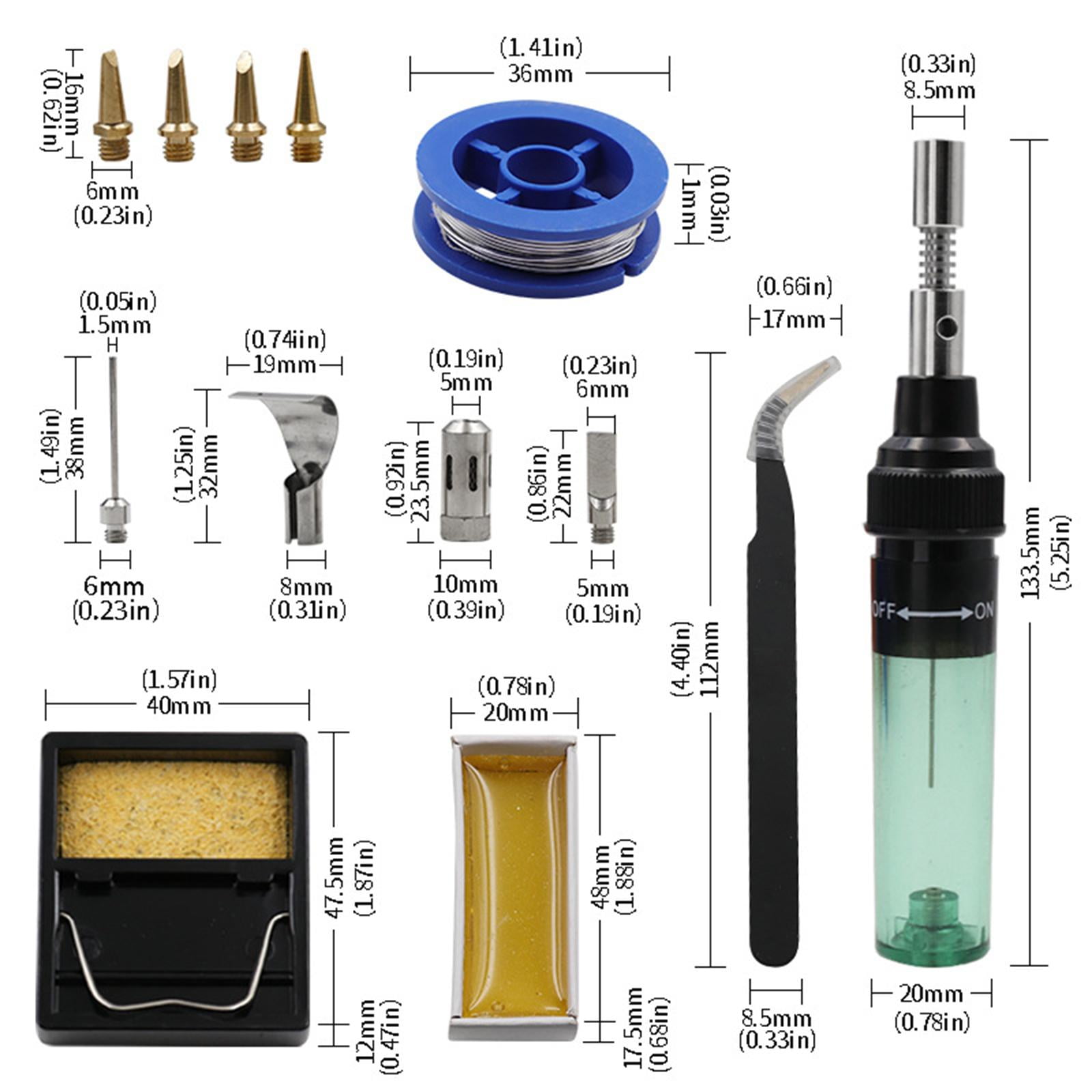 Nishiyuenyi Gas Soldering Iron Soldering Pen Welding Repair for Jewelry Repair Circuit Board
