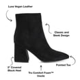 thumbnail image 4 of Journee Collection Womens Mylow Pointed Toe Block Heel Ankle Booties, 4 of 6