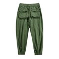 thumbnail image 3 of Men's Cargo Pants Size Open Carpenter Pants for Men for Men Big Men's Outdoor Work Mens with Pockets Warm Mechanic Mens Outdoor Zip Cargo Pant Casual Green M, 3 of 3