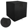thumbnail image 3 of Outdoor Square Air Conditioner Dust Cover Rain Cover 210D Black Dust Cover, 3 of 6