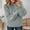 C-Grey889, variant on Sweaters for Women Crewneck Jacquard Knit Pullover Solid Color Loose Fit For Ladies Casual Everyday Wear