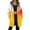 Orange, variant on Shadoumai Womens Zip Up Hoodies Gradient Color Long Tunic Sweatshirts Oversized Long Sleeve Fleece 2025 Fall Winter Jacket Coat