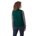 thumbnail image 2 of Dickies Women's Quilted Vest, Forest Green, M, 2 of 3