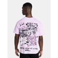 thumbnail image 3 of Fast and Furious Men's and Big Men's Dragon Line Oversized Graphic Tee, Sizes XS-3XL, 3 of 5
