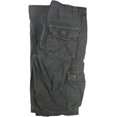 thumbnail image 2 of Rogue State Mens Textured Casual Cargo Pants, Grey, 31W x 32L, 2 of 2