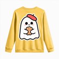 thumbnail image 5 of Child Girls Halloween Shirt for 9t 10t Long Sleeve Tops for Girls Funny Print Shirts Casual Cute Crewneck Tops Toddler to Youth Girls Clothes Size 9-10 Years, 5 of 9