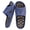 Blue, variant on Dakaela Acupressure Massage Slippers for Women Men Pillow Slides with Arch Support Thick Cushioned Non Slip Shower House Shoes for Indoor Outdoor Use (Purple,6)