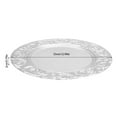 thumbnail image 2 of 100-Piece Charger Plate Set, Elegant Gold Round PP Plates for Weddings, Banquets, and Events, Lightweight & Durable with Smooth Edges, 2 of 15