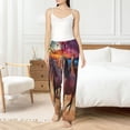 thumbnail image 4 of Balery a herd of horses Pantalones de pijama para mujer, pijamas ultraligeros, pantalones de estar por casa-Medium, 4 of 6