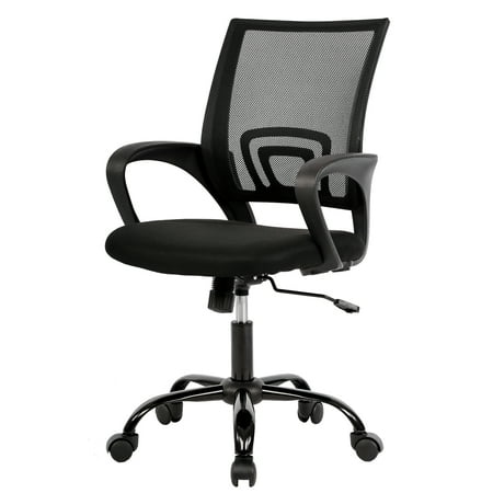 Union & Scale UOS59460VCC Flexfit Hyken Mesh Task Chair Black & Silver