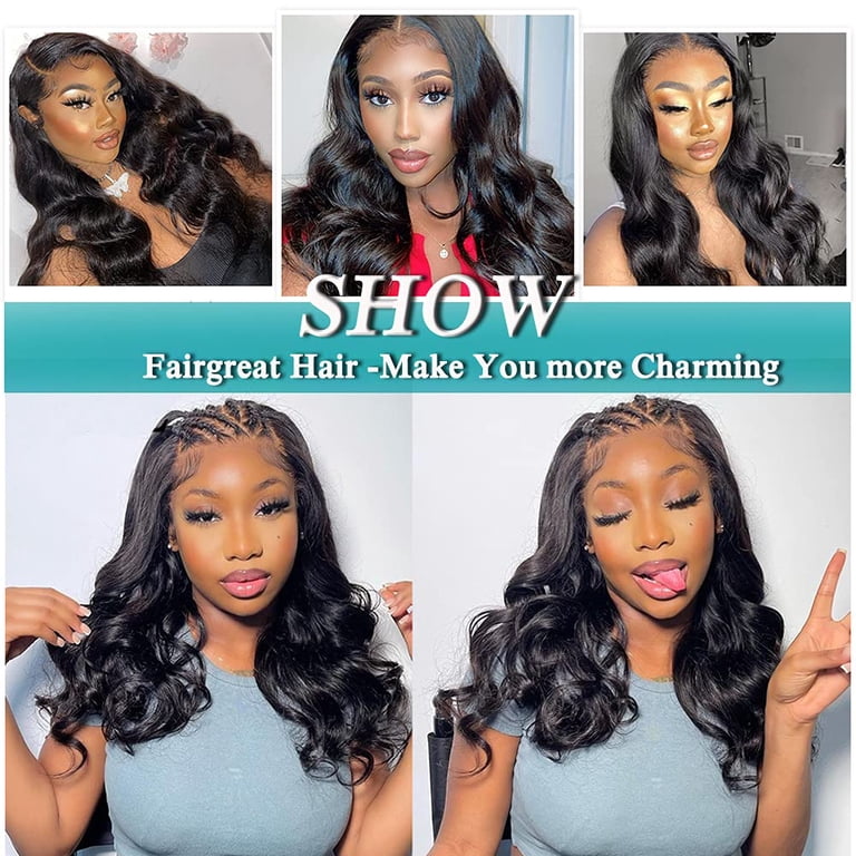 Lace Front Wigs Human Hair Pre Plucked with Baby Hair  display picture 3