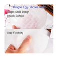 thumbnail image 3 of Egg Mold, 2 Styles Of Resin Animal Molds With Finely Carved Dragon Scale Design, 3d Dinosaur Silic, 3 of 5