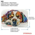 thumbnail image 3 of Oil painting dog 626 Non-Slip Memory Foam Bath Rug: Absorbent, Quick-Dry, Machine Washable, Soft & Comfortable - M, 3 of 7