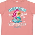 thumbnail image 4 of Inktastic Mermaids Are Born in September Birthday Girls Toddler T-Shirt, 4 of 5