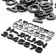 thumbnail image 4 of Emblema de metal para el maletero, guardabarros, placa de identificación, logotipo, bricolaje, 26 letras y 10 números, 25 mm y 30 mm, para todos los coches, 4 of 5
